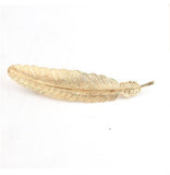 Boho Metal Leaf Hair Clip Barette