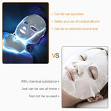 7 Colors LED Facial Mask with Neck LED Light  therapy